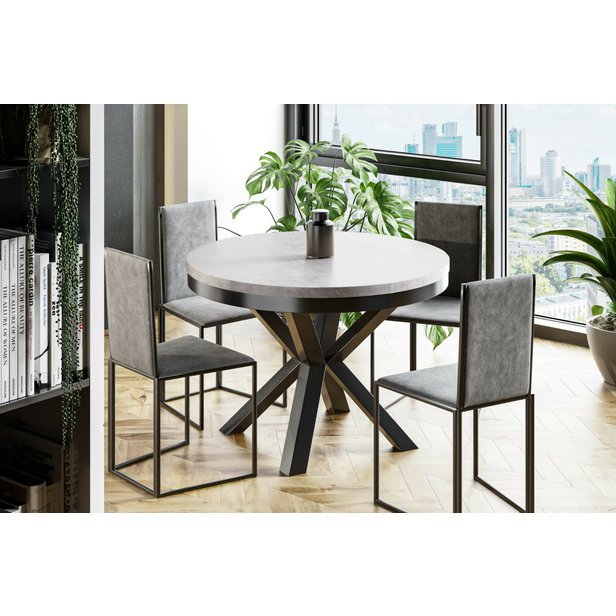 Kulatý rozkládací stůl Narvic průměr 100 cm - bellato