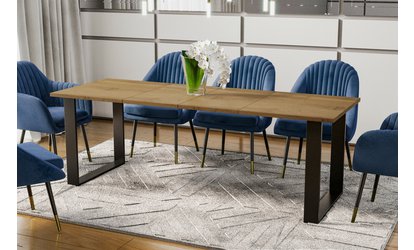 Rozkládací jídelní stoly v minimalistickém stylu