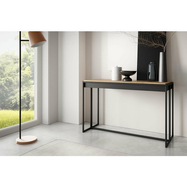 Rozkládací konzolový stůl Areno - 2v1 řešení - velký výběr dekorů i barev podnoží