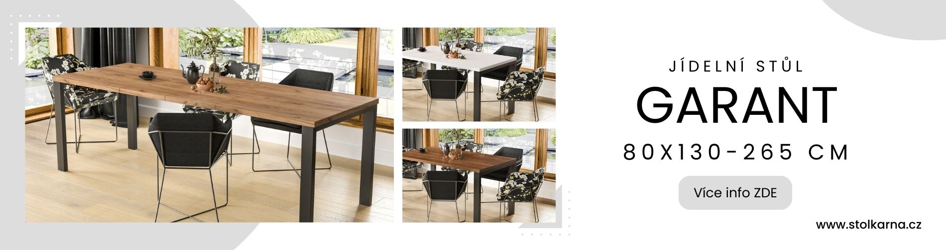 Rozkládací stůl GARANT
