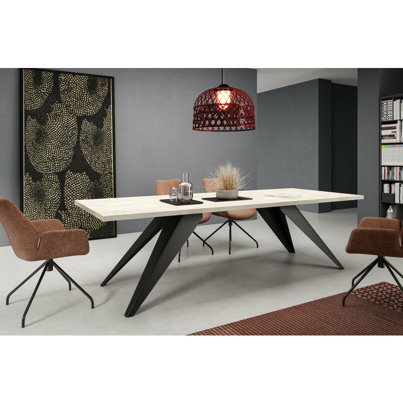 Moderní rozkládací stůl Vento 80x140-240 cm